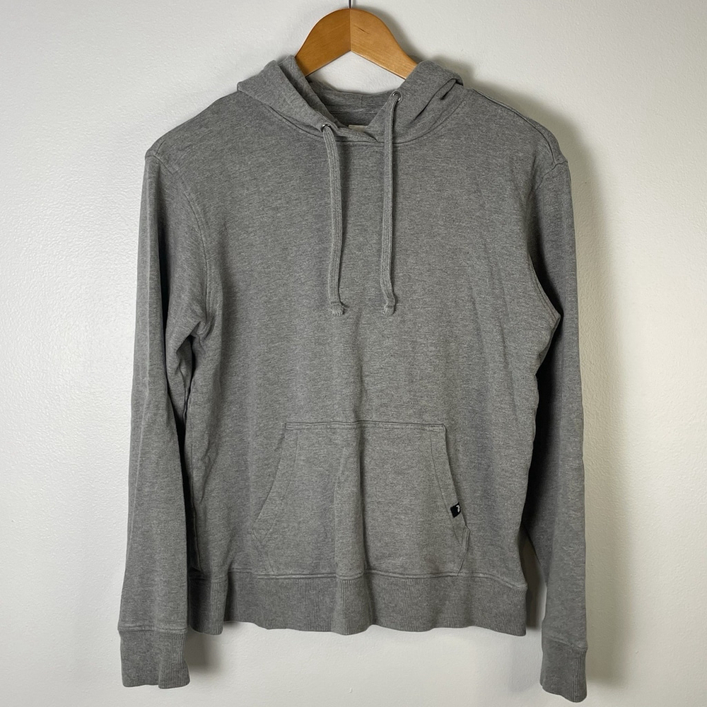 MeUndies Women's MicroModal French Terry Pullover Hoodie Gray Size Medium